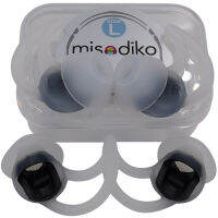 Misodiko ซิลิโคนหูฟัง Eartips EarGels สำหรับ FreeLace Pro (ใส,2คู่)