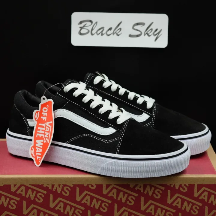 Vans Old Skool Classic ขาว ดำ รองเท้าผ้าใบ สุดคลาสสิค ลดราคาพิเศษ