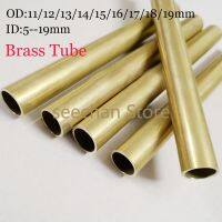 500mm Length Yellow Brass Tube Capillary copper tube Hollow Industrial Pipe Tubes OD10/11/12/13/14/15/16/17/18/19mm ID 5-19 mm Industrial Supplies