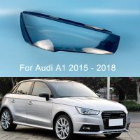 หัวโคมไฟอัตโนมัติไฟหน้ารถเคสสำหรับ Audi A1 2015-2018,ที่ครอบฝาปิดเลนส์โคมไฟแก้วฝาครอบไฟหน้า