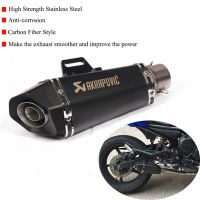 38-51Mmปากน้ำท่อไอเสียรถจักรยานยนต์แบบสากลท่อไอเสียกับDB Killer Akrapovic