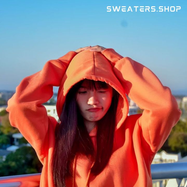 swts-hoodie-เสื้อฮู้ดสีส้ม-กันหนาว-แขนยาว