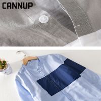 CANNUP เสื้อเชิ้ตผู้ชาย เสื้อสงกรานต์2022 เสื้อเชิ้ตแขนสั้นผู้ชายผ้าลินินอินเทรนด์สไตล์ญี่ปุ่น เสื้อเชิ้ตลำลอง2022 ใหม่