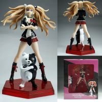 Morris8 18cm Anime Danganronpa: Trigger Hap Figure Monokuma Enoshima Junko PVC Action Model Collectible Doll Toy for Gifts