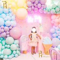 100pcs 12 Macaroon Latex Balloons Wedding Party Balloon Birthday Adult Party Decorations Kids Colorful Air Balls Ballon Arch Balloons