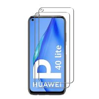 ﹍❁▥ For Huawei P40 Lite Tempered Glass Screen Protectors Protective Guard Film HD Clear 0.3mm 9H Hardness 2.5D