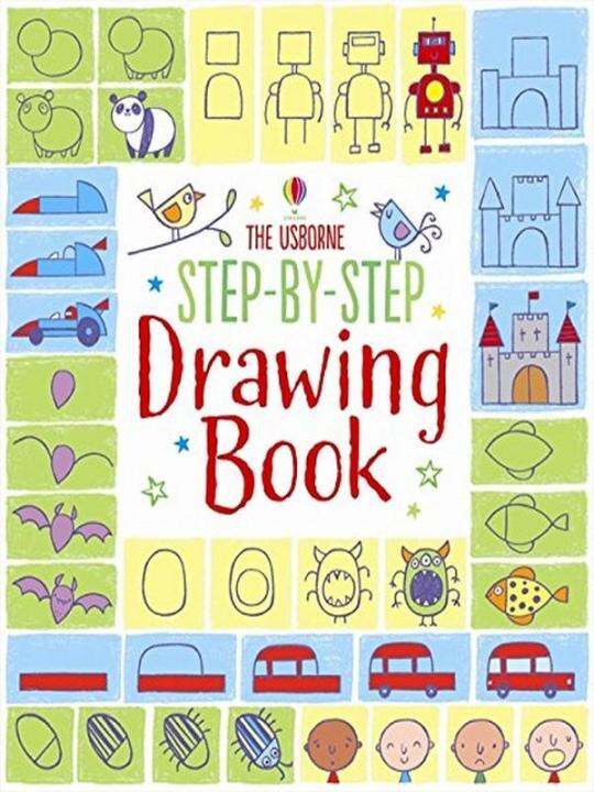 STEP-BY-STEP DRAWING BOOK | Lazada.co.th