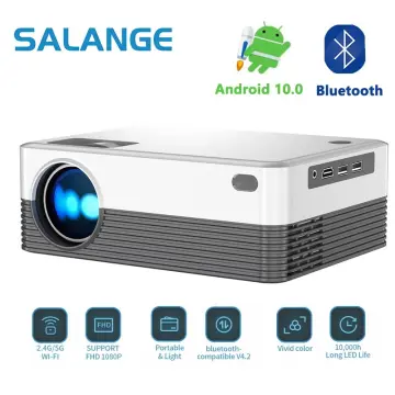HY300 Smart Projector Android 11 1GB 8GB Home beamer Support 4K Decoding  for home theater Video Proyector 720P Wifi 6 BT 5.0