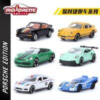 Majorette โมเดลของเล่นแบบชุดสะสมรถรถสปอร์ตพอร์ช911/917/พานาเมร่า1/64