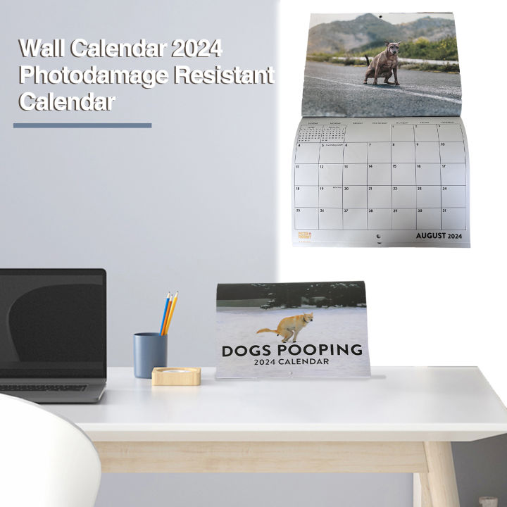 PENNYJ Gift for Friends and Family 2024 Calendar Adorable Dog Calendar