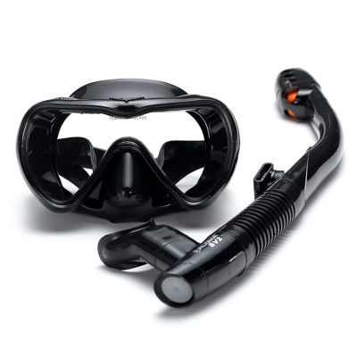 Leakproof อุปกรณ์ดำน้ำ Anti-Fog ว่ายน้ำแว่นตาดำน้ำแว่นตา Easy Breath ท่อหายใจดำน้ำหลอดสำหรับว่ายน้ำแบบสน็อกเกิลดำน้ำ