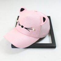 [Hat vendor]Gorras De Béisbol Con Orejas De Gato Para Hombre Y Mujer Visera Para El Sol ฮิปฮอป Unisex