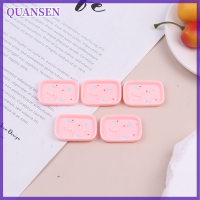 QUANSEN 5pcs 1:12จานจานบนโต๊ะอาหารตุ๊กตาบ้านเฟอร์นิเจอร์ miniatures KITCHEN Toy