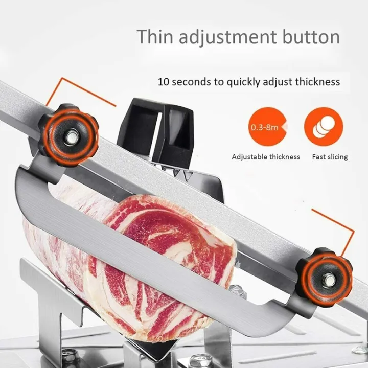 Stainless Steel Samgyupsal Bacon Slicer Beef and Mutton Roll Meat