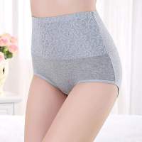 L/XXXXL High waist panties printed cotton Women 39;s underwear large size sexy ladies briefs