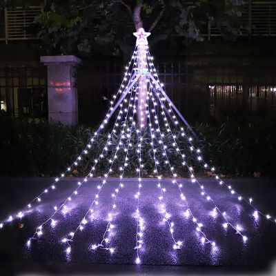 Christmas Holiday Light With EUUS Plug String Lights Outdoor IP65 Waterproof Street Garland Garden Wedding Decor Fairy Light