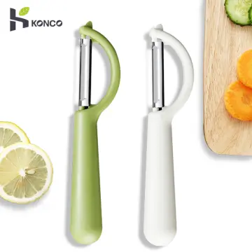 Konco Fruit and Vegetable Peeler,Kitchen Accessories,Alloy Sharp Peeler  Potato Carrot Grater Peeler Kitchen Gadget