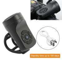 Bitak USB อย่าลืมจักรยานแบบมีจำนวนได้ 120db MTB Road Mountain Bike Horn Electric Bike Alarm Cycling Speaker Handlebar Bike Ring Bell New