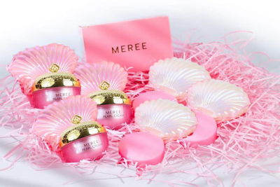 Meree pearl cream 12g. 3Cart.(ครีมไข่มุกเมรี 12กรัม 3ตลับ)+MEREE SOAP 60g. 3Pcs.(สบู่ไข่มุก 3ก้อน 60กรัม)