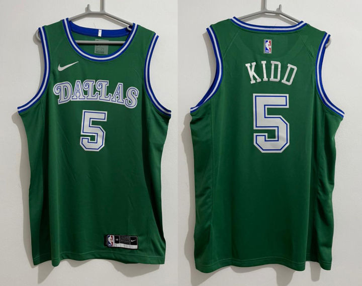 Men's Dallas Mavericks Jason Kidd Mitchell & Ness Blue Swingman Jersey