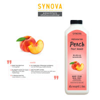 น้ำผลไม้เข้มข้น : SYNOVA Peach Concentrate 1L.