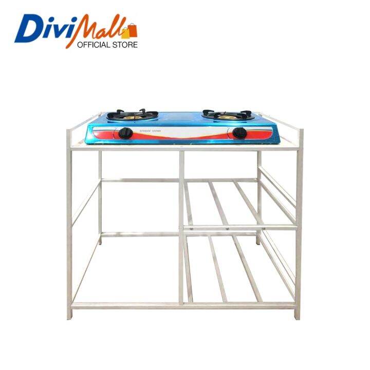 GAS Stove Stand Heavy Duty Kitchen Rack with Organizer Lazada PH
