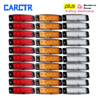 CARCTR 1030Pcs Truck Trailer Side Marker Indicators light Car Signal ke Rear Warning Tail Light LED 1224V truck accessories