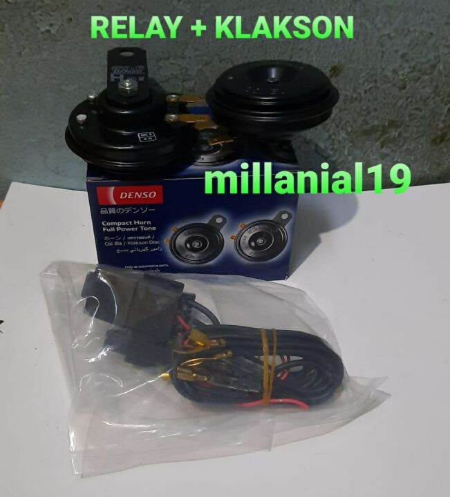 RELAY + KLAKSON DENSO MOTOR HONDA ADV 150 BEAT PCX 15P VARIO 150 NEW
