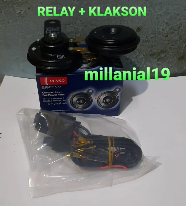RELAY + KLAKSON DENSO KELAKSON MOTOR YAMAHA AEROX 155 BYSON MIO LEXI