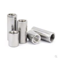 2-5pcs M2 M2.5 M3 M4 M5 M6 M8 M10 M12 panjang kopling batang bulat mur 304 Stainless Steel standoff spacer