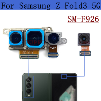 Kamera Belakang Asal UnSamsung Galaxy Z Fold 3 Fold3 5G SM-F926ด้านหน้า Selfie Kecil หน้าผากโมดูล Kamera Utama Flex