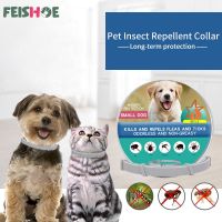 ZZOOI Dog Anti Flea and Ticks Collar for Pets Adjustable Durable Household Pet Collar Pest Control Protect Rubber Flea Killer Collar