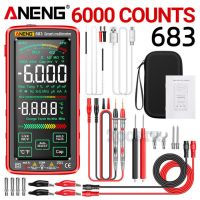 ANENG 683 Smart Multimeter Digital 6000 Counts Big Color Screen AC/DC Ammeter Voltage Tester Rechargeable Ohm Diode Tester Tools