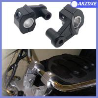 AKZDXE สากลสากลสากล สำหรับ BMW F650GS สำหรับคาวาซากิ ตัวยกสำหรับฮอนด้า ตัวยกรถจักรยานยนต์ มือจับแฮนด์บาร์ แคลมป์ยึดติด บาร์จับอลูมิเนียม