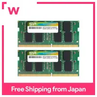 ซิลิคอนพาวเวอร์โน้ตบุ๊คพีซีสำหรับ DDR4-2400หน่วยความจำ (PC4-19200) 16GB × 2แผ่น260Pin CL17 1.2V SP032GBSFU240B22