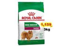 Royal Canin mini indoor Senior 3Kg. สำหรับสุนัขพันธุ์เล็กอายุ 8ปีขึ้นไป Exp.02/2024