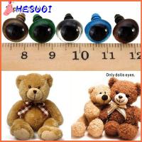 5HESUOI 20pcs/10pairs คุณภาพสูง อะไหล่ของเล่นยัดไส้ ความปลอดภัย พลาสติก ตุ๊กตา DIY เครื่องมือ ตุ๊กตาคริสตัลอาย งานฝีมือตา เครื่องประดับสัตว์หมี