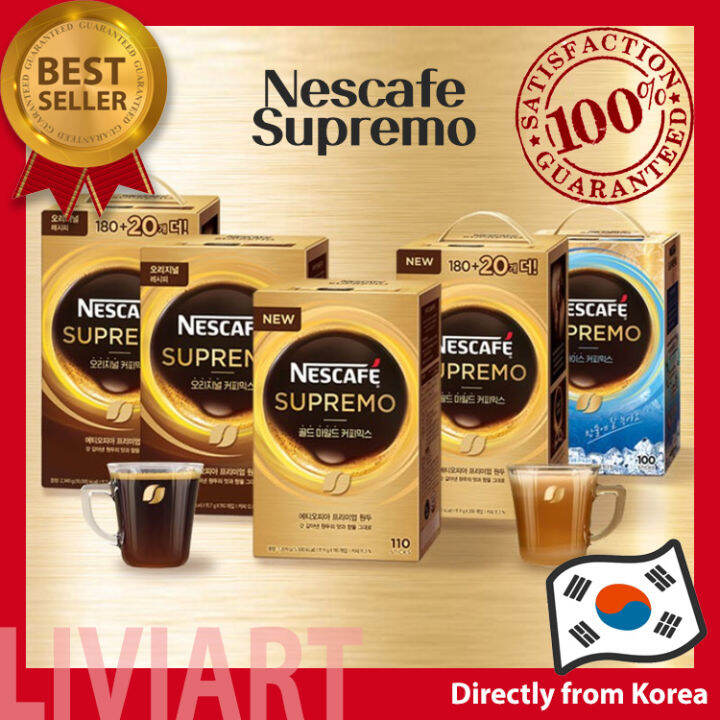 [Nescafe] Supremo Instant Coffee Mix (Original, Gold Mild, Americano
