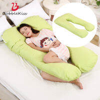 Bubble Kiss U-Shape หมอนตั้งครรภ์ขนาดใหญ่ Cotton Sleep Support Pillow สำหรับตั้งครรภ์รูปแบบการ์ตูน Maternity Side Sleepers