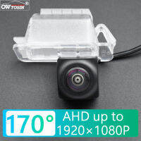 170องศา AHD 1920X1080P กล้องด้านหลังสำหรับ Ford Mondeo MK4 2007-2014ย้อนกลับที่จอดรถวิดีโอกันน้ำสำรอง Night Vision