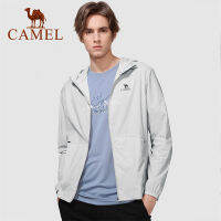 CAMEL เสื้อแจ็คเก็ตลําลองระบายอากาศสําหรับผู้ชาย