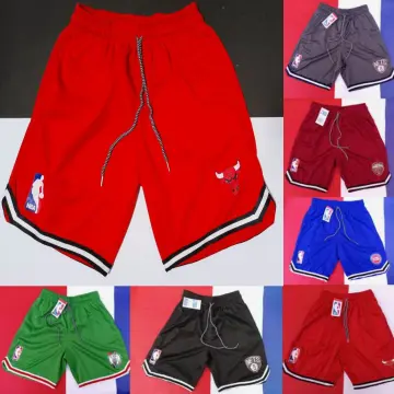 Nike Basketball NBA Chicago Bulls Dri-FIT shorts in red