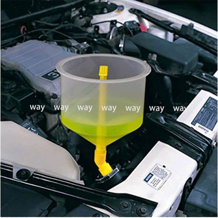 No Spill Coolant Car Funnel Kit, spill Free Coolant Filling Funnel
