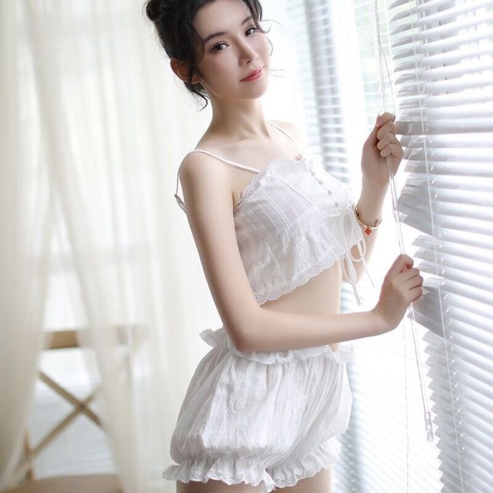 cod-dsfgretgrytwe-พร้อมส่ง-ชุดนอนผ้าฝ้าย-sexy-cute-ราคาถูกสุดๆ