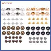 CAYCXT SHOP 10pcs 8/10/12/16/20mm พังค์ หัตถกรรมเครื่องหนัง เสื้อผ้า/กระเป๋า/รองเท้า ปุ่มผ้า โดมเห็ด กลอนเล็บแข็ง สายรัดสายรัด สกรูหัวกลม