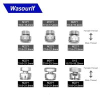 ♘◇☒ WASOURLF Adjustable 360 Swivel Faucet Aerator Accessories Adapter Male Thread M24 M20 1/2 Kitchen Tap Fittings Retating Part