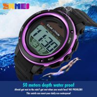 New SKMEI Solar Power Watch Men Sport Watches Digital Masculino Waterproof Wrist Watch Relojes Homme De La marca Erkek Kol Saati