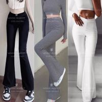 CODpz119nb New Design?Women High Waist Bootcut Pants Flare Wide Leg Trousers Bell Bottom WWW AGENT Seluar Bootcut Seluar Panjang