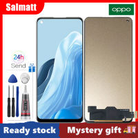 Salmatt TFT 6.43นิ้วสำหรับออปโป้ไฟนด์ X5 Lite จอแสดงผล LCD CPH2371หน้าจอสัมผัส LCD อะไหล่ชิ้นส่วนประกอบ Digitizer สำหรับค้นหา X5 Lite