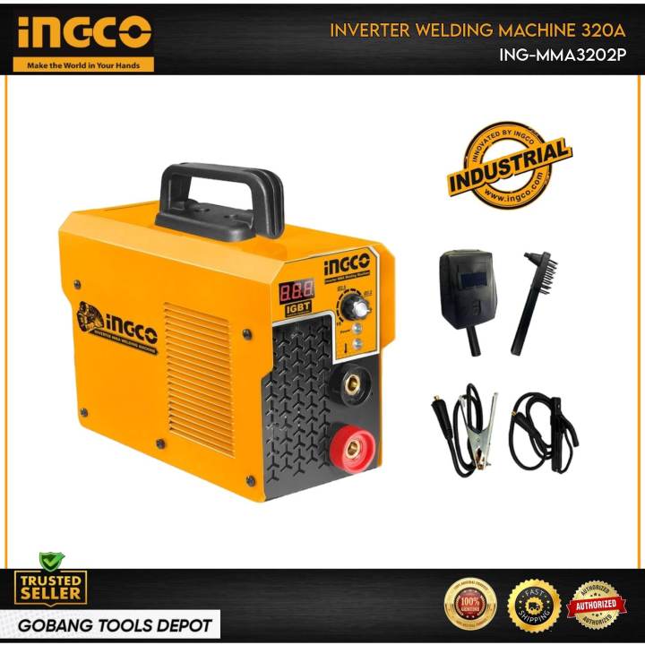 Ingco INGMMA3202P Portable IGBT Inverter MMA ARC Welding Machine 320A Pure Copper Lazada PH